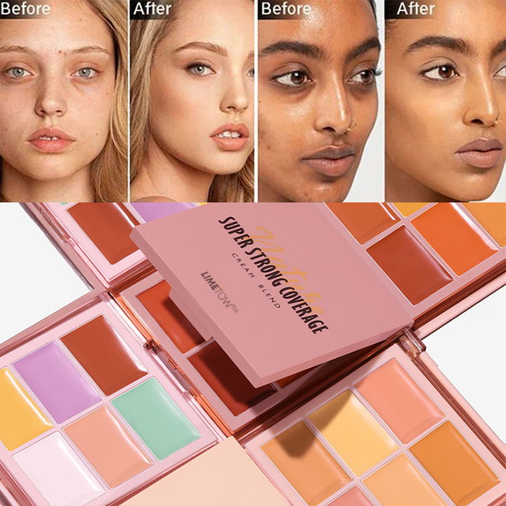 LIMETOW™ Six-Color Concealer Palette