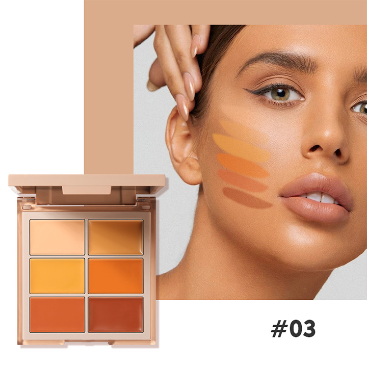 LIMETOW™ Six-Color Concealer Palette