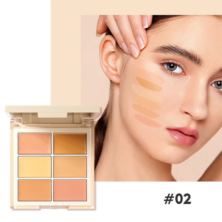 LIMETOW™ Six-Color Concealer Palette