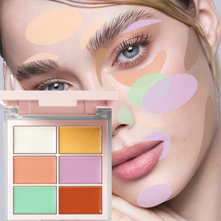 LIMETOW™ Six-Color Concealer Palette