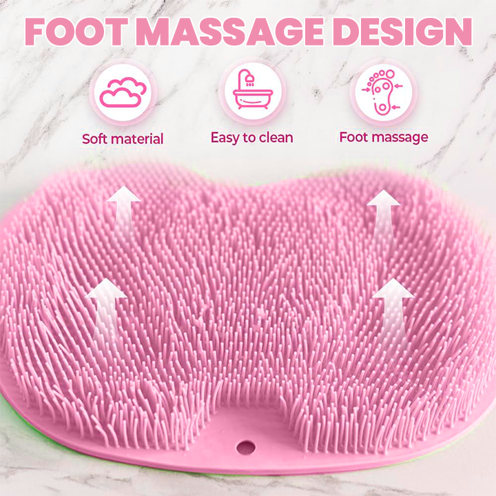 LIMETOW® Shower Foot Scrubber Mat