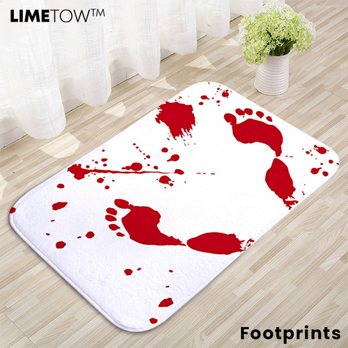LIMETOW™ Halloween Bloody Bath Mat