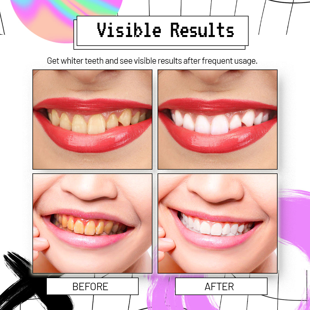 LIMETOW™ Color-Correcting Purple Mousse Toothpaste