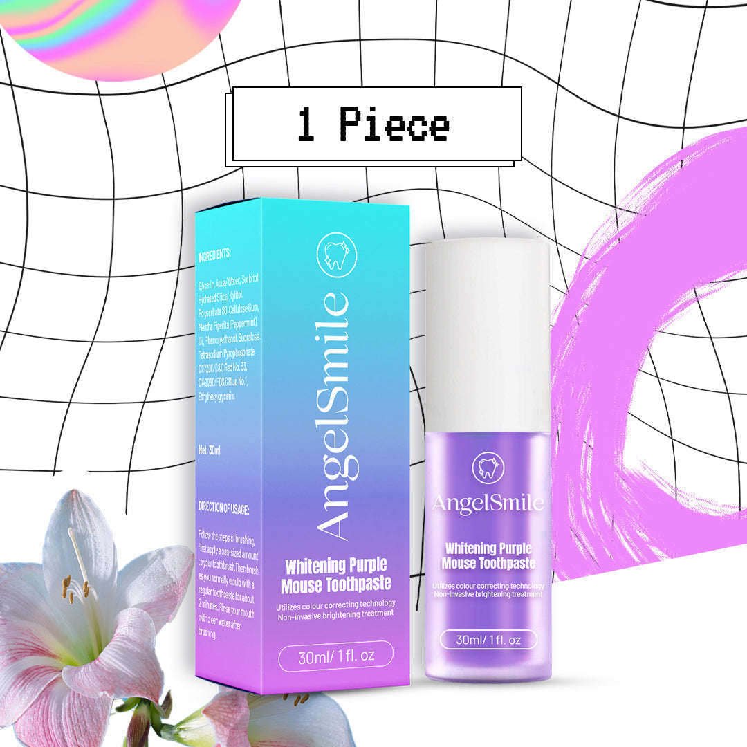 LIMETOW™ Color-Correcting Purple Mousse Toothpaste