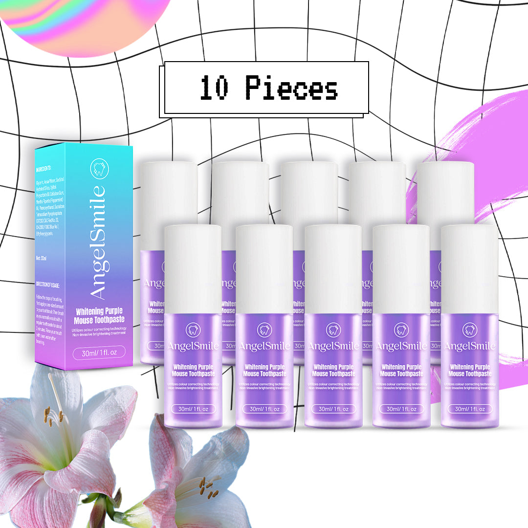 LIMETOW™ Color-Correcting Purple Mousse Toothpaste