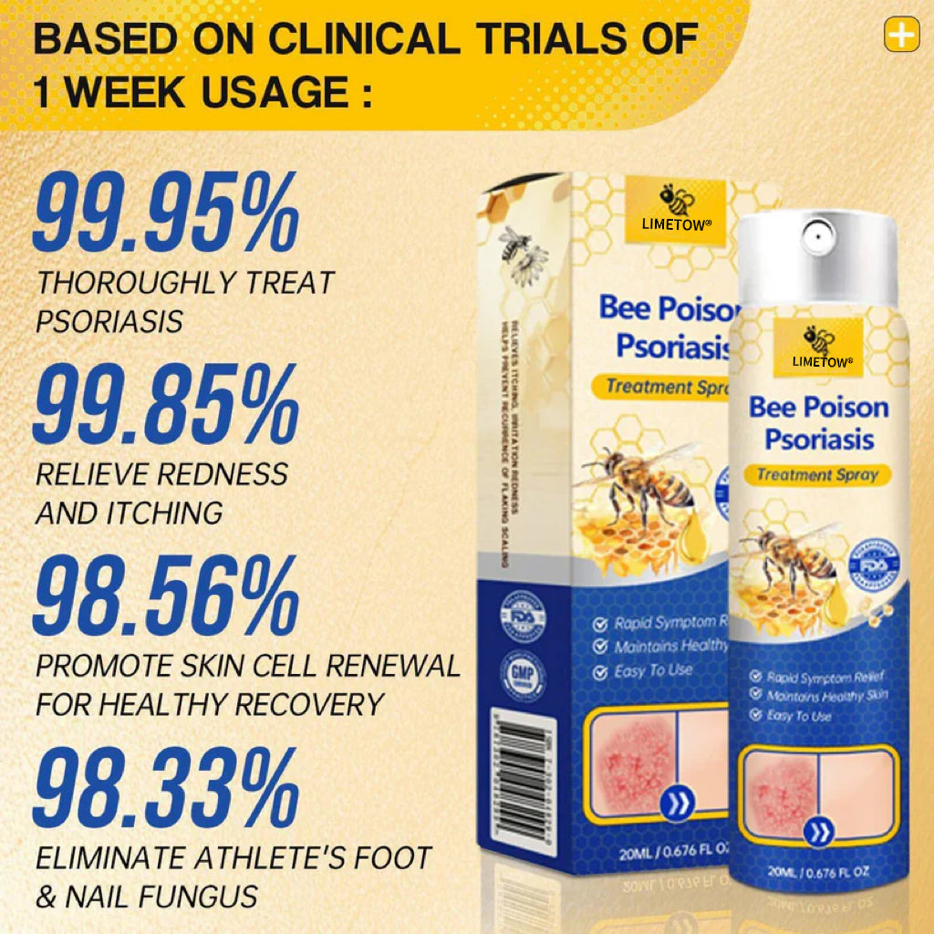 LIMETOW® Bee Venom Psoriasis Treatment Spray