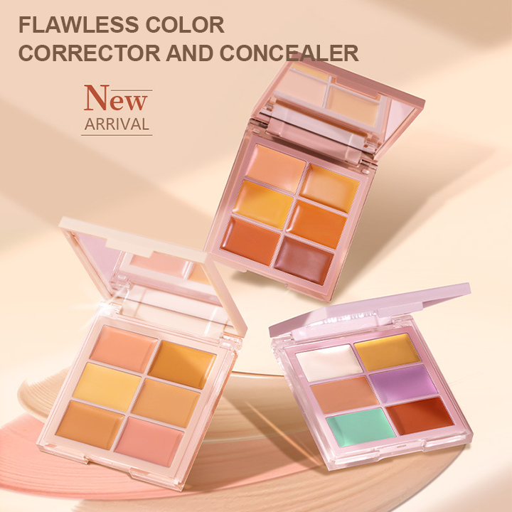 LIMETOW™ Six-Color Concealer Palette