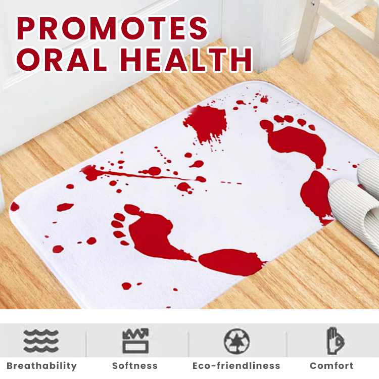 LIMETOW™ Halloween Bloody Bath Mat