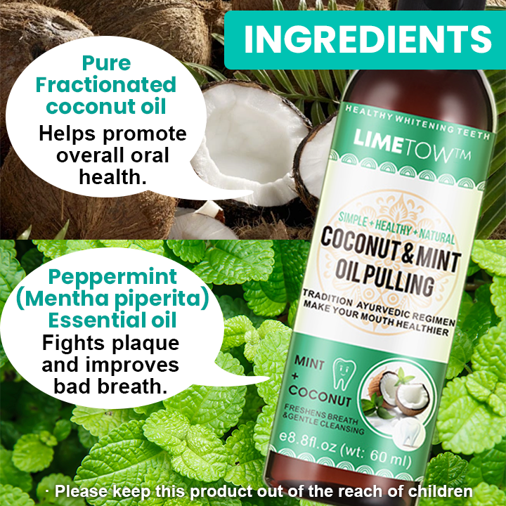 LIMETOW™ Coconut & Mint Pulling Oil