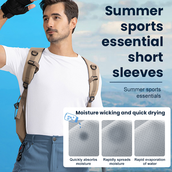 LIMETOW™ Ice Silk Men T-Shirt