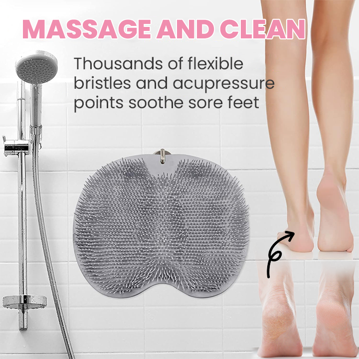 LIMETOW® Shower Foot Scrubber Mat