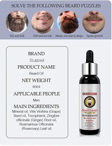 LIMETOW™ Beard Growth Organic Care Oil