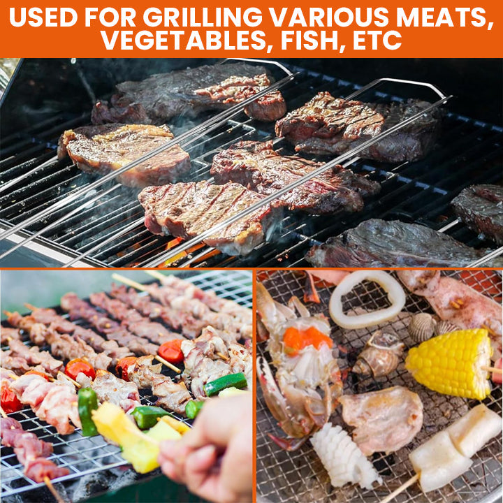 Chicken Wing Rails for Grill