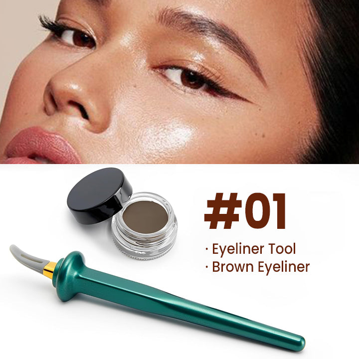 LIMETOW™ Silicone Eyeliner Brush Set