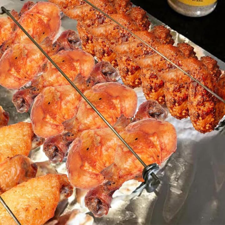 Chicken Wing Rails for Grill
