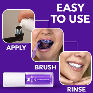 LIMETOW™ Color-correcting Purple Mousse Toothpaste