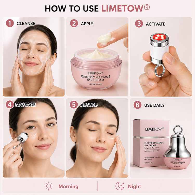 LIMETOW® Electric Massage Eye Cream