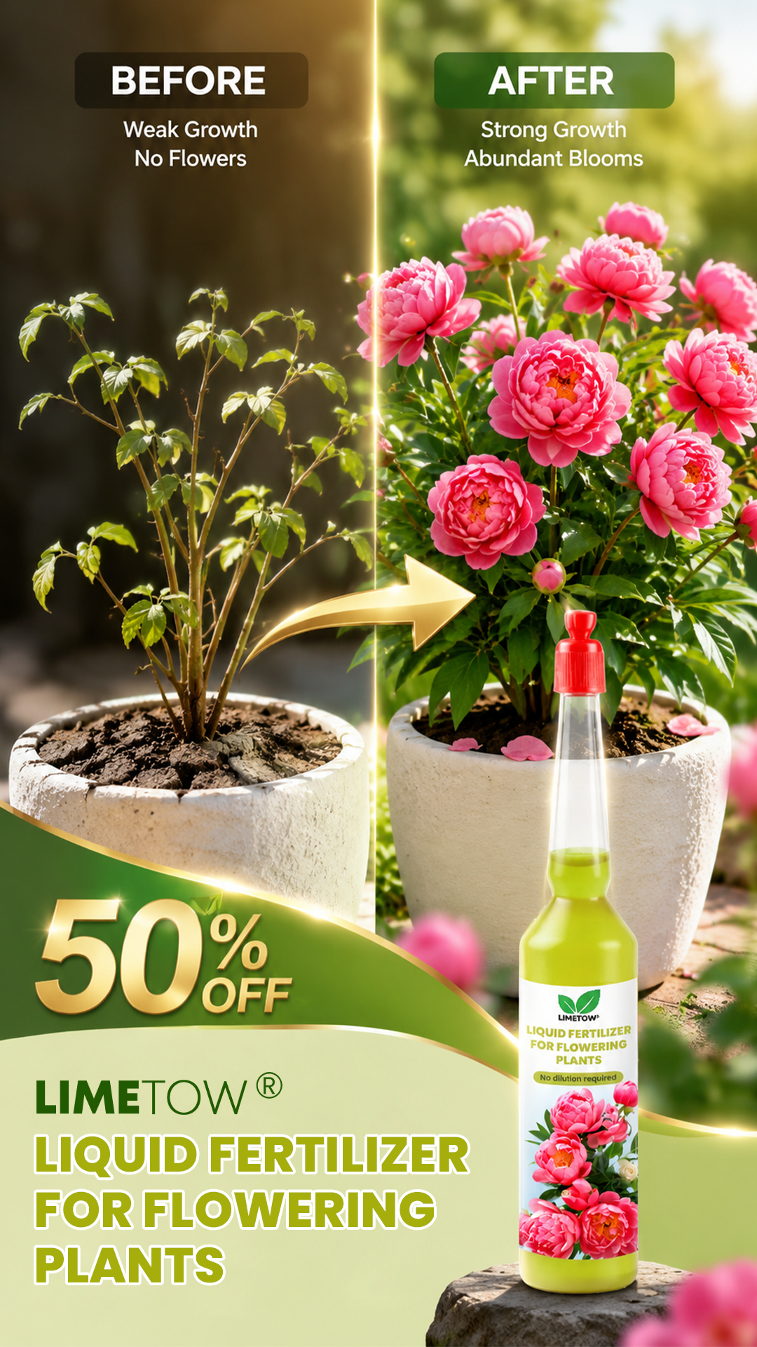 LIMETOW® Liquid Fertilizer for Flowering Plants