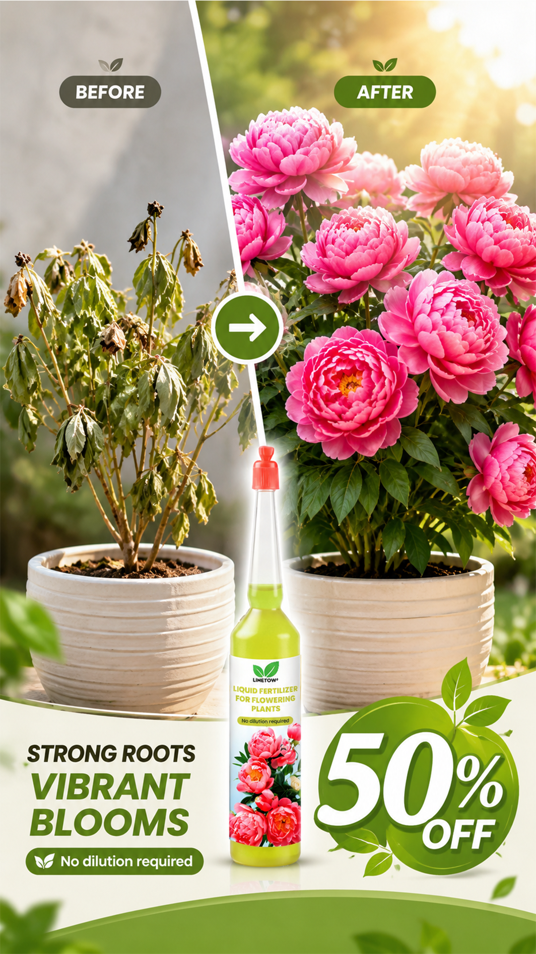 LIMETOW® Liquid Fertilizer for Flowering Plants