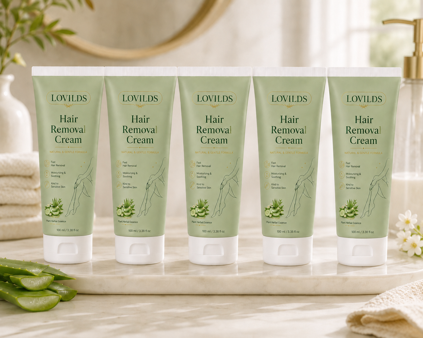 Lumivona | LOVILDS Hair Removal Cream for All Women & Men