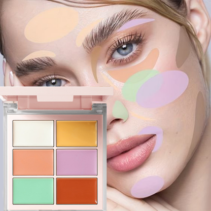 LIMETOW™ Six-Color Concealer Palette