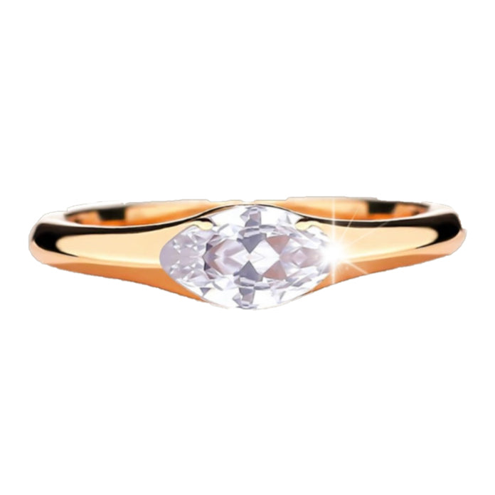 (Last Day of Sale-Up to 80% OFF!) Magnetology Lymphvity Therapy Titanium ION Diamond Ring