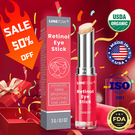 LIMETOW® Retinol Eye Stick✅ for Reduces Fine Lines，Puffiness and Dark Circles🌟