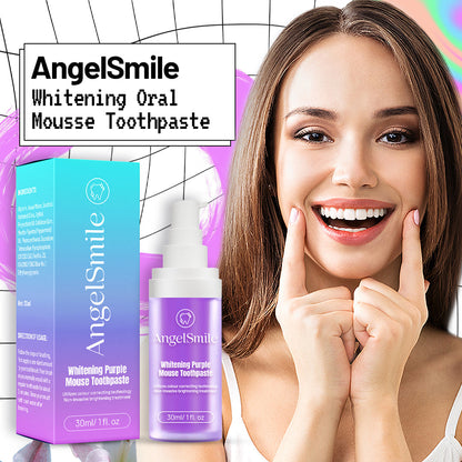 LIMETOW™ Color-Correcting Purple Mousse Toothpaste