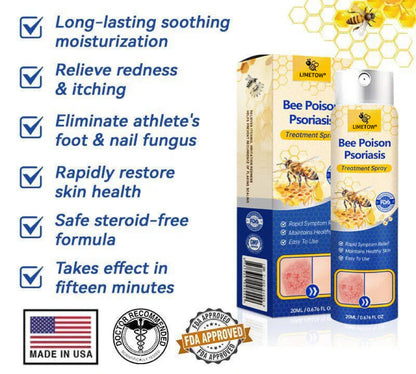 LIMETOW® Bee Venom Psoriasis Treatment Spray