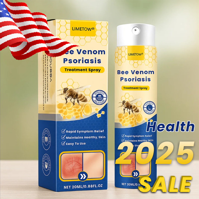 Official Store： LIMETOW® Bee Venom Psoriasis Treatment Spray