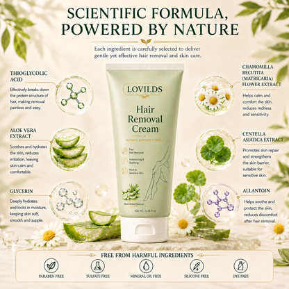 Lumivona | LOVILDS Hair Removal Cream for All Women & Men