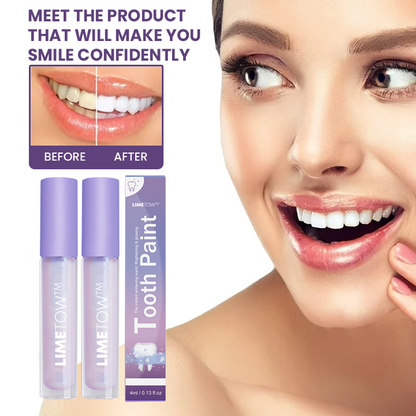 LIMETOW™ Instant Purple Teeth Whitening Paint