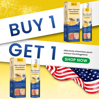 Official Store： LIMETOW® Bee Venom Psoriasis Treatment Spray