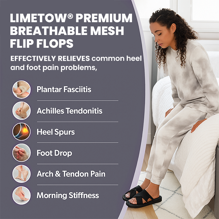 LIMETOW® Premium Breathable Mesh Flip Flops