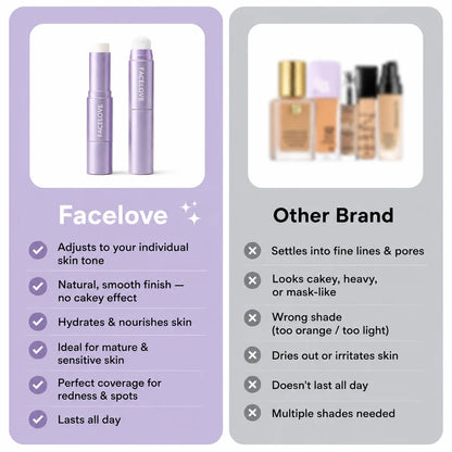 LIMETOW® Changing Foundation Stick - The stick that makes mature skin glow again