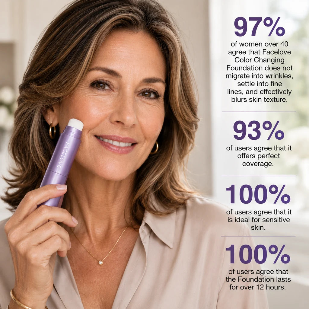 LIMETOW® Changing Foundation Stick - The stick that makes mature skin glow again