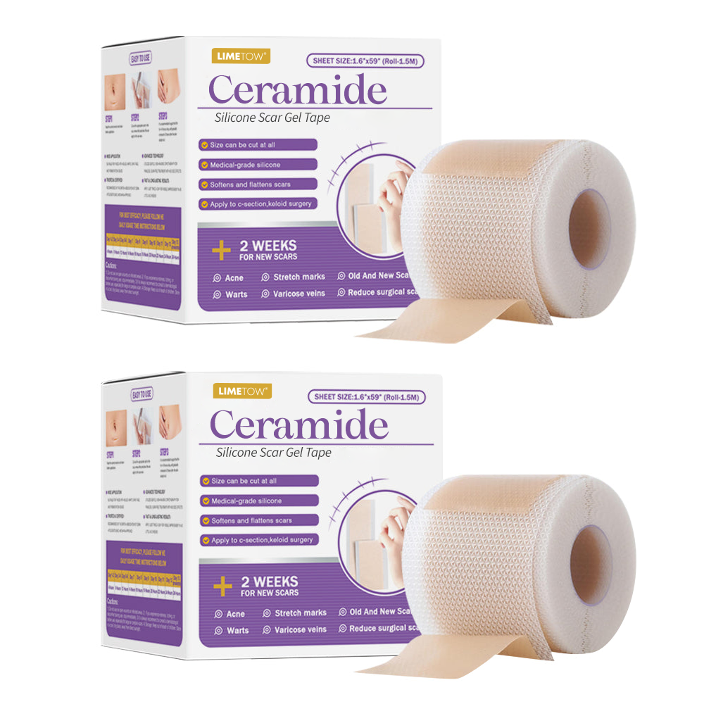 LIMETOW® Ceramide Silicone Scar Gel Tape