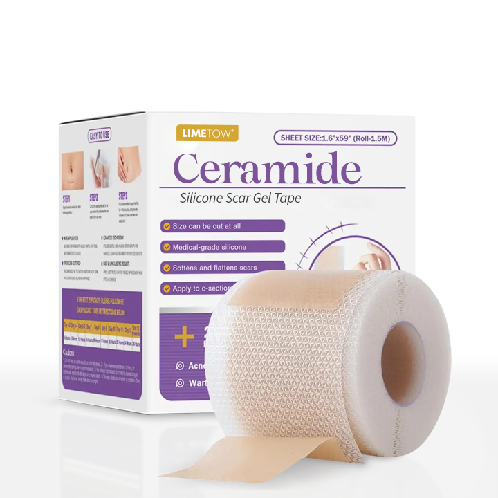 LIMETOW® Ceramide Silicone Scar Gel Tape