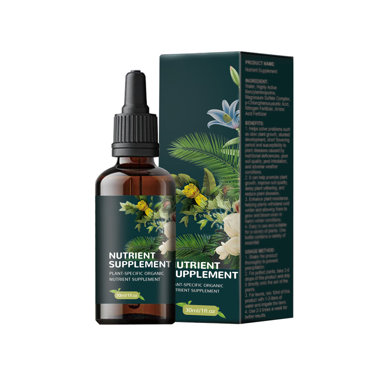 Plant growth nutritional supplements