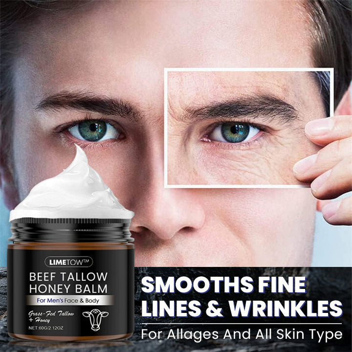 LIMETOW™ Beef Tallow Honey Balm