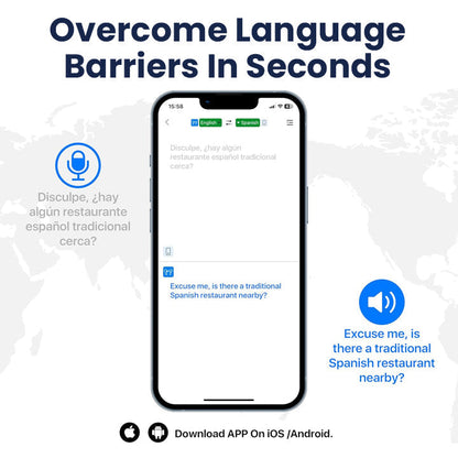[Official Store Made and Delivered in USA] LIMETOW™ AI Translator Earbuds ✅Get real-time translations in 144 languages👍🏻 99.9% Accuracy