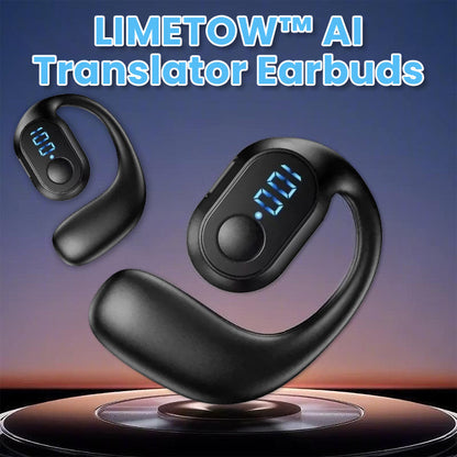 [Official Store Made and Delivered in USA] LIMETOW™ AI Translator Earbuds ✅Get real-time translations in 144 languages👍🏻 99.9% Accuracy