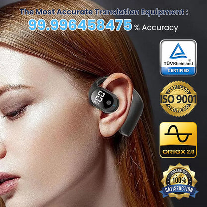 [Official Store Made and Delivered in USA] LIMETOW™ AI Translator Earbuds ✅Get real-time translations in 144 languages👍🏻 99.9% Accuracy
