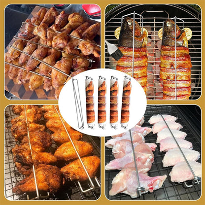 Chicken Wing Rails for Grill