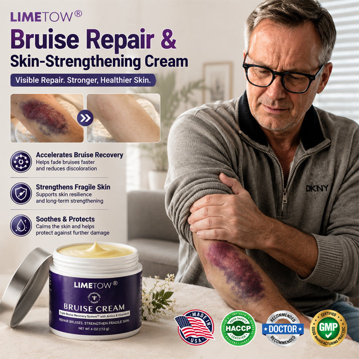 💥160K+ SOLD💕- LIMETOW® Bruise Repair & Skin-Strengthening Cream | Eliminates Bruises and Restores Firm Skin in 24 Hours